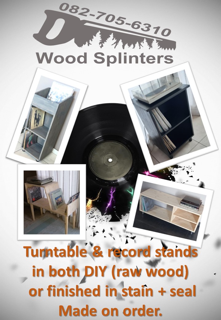 turntable and vinyl display units